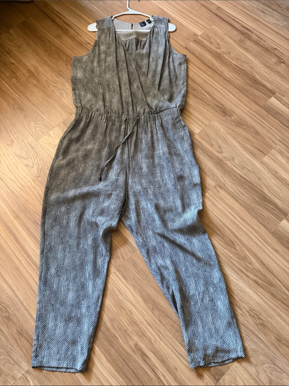 Eileen Fisher Sleeveless Silk Jumpsuit